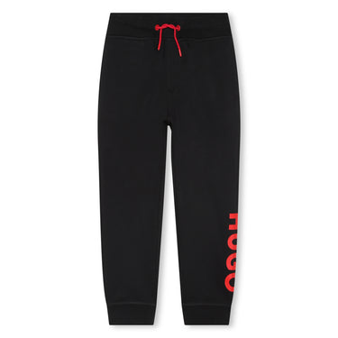 Jogging HUGO negro para niños y adolescentes